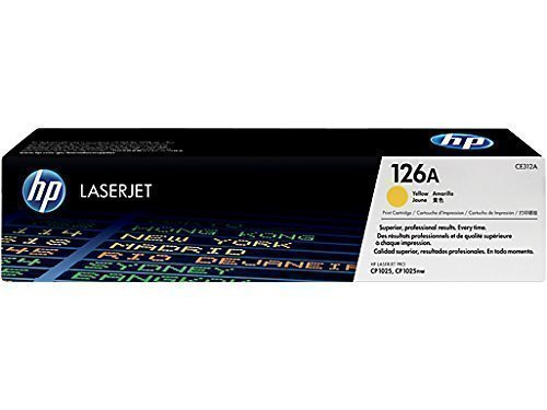 HP CE312A 126A Yellow Toner Cartridge