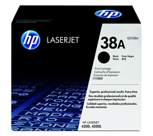 HP Q1338A 38A Toner Cartridge, Black
