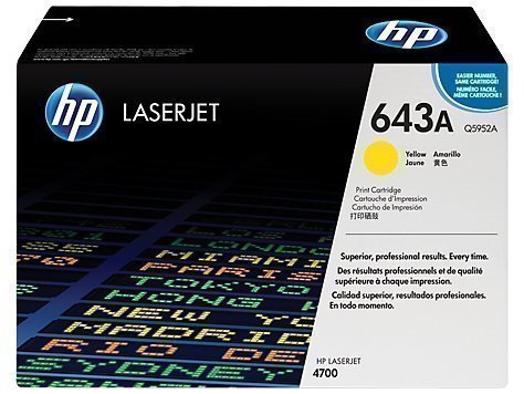 HP Q5952A 643A Yellow Toner Cartridge