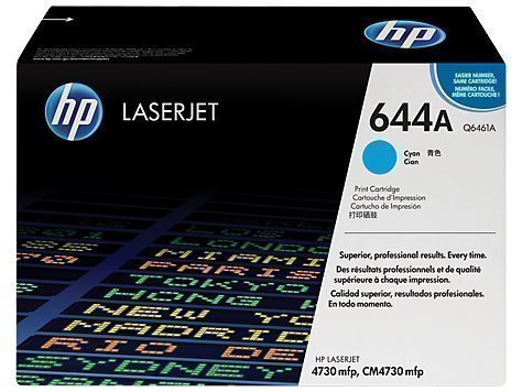 HP Q6461A 644A Cyan Toner Cartridge