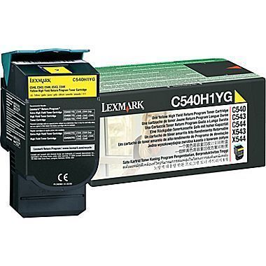 Lexmark C540H1YG High Yellow Toner Cartridge