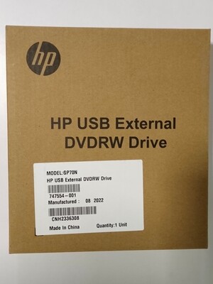 HP USB External DVD-RW, ReWritable