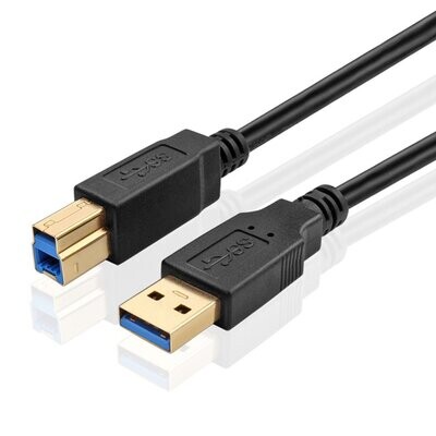USB 3.0 1.5mtr Cable A-Male to B-Male
