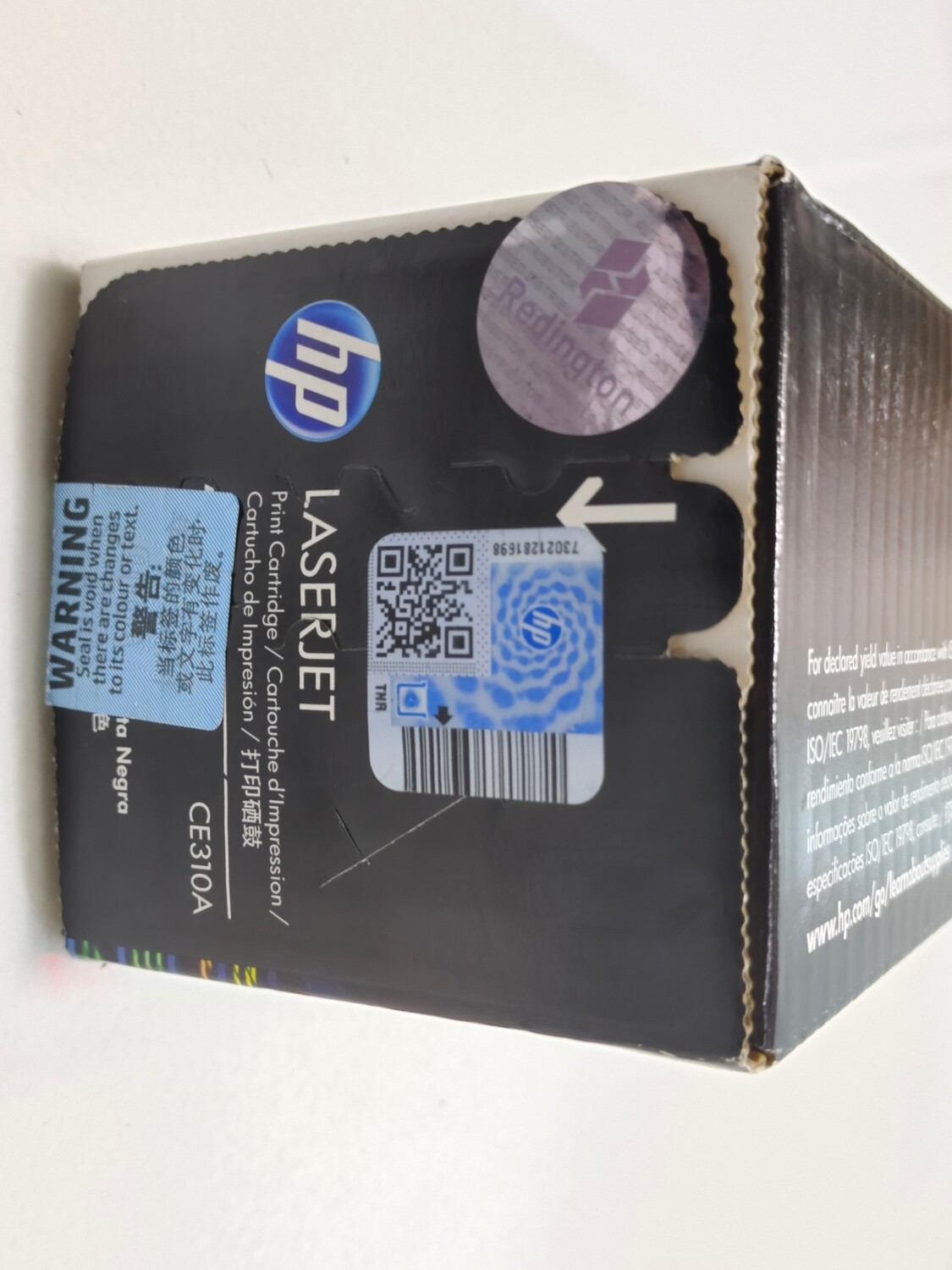 HP CE310A 126A Black Toner Cartridge HP CE310A 126A Black Toner Cartridge