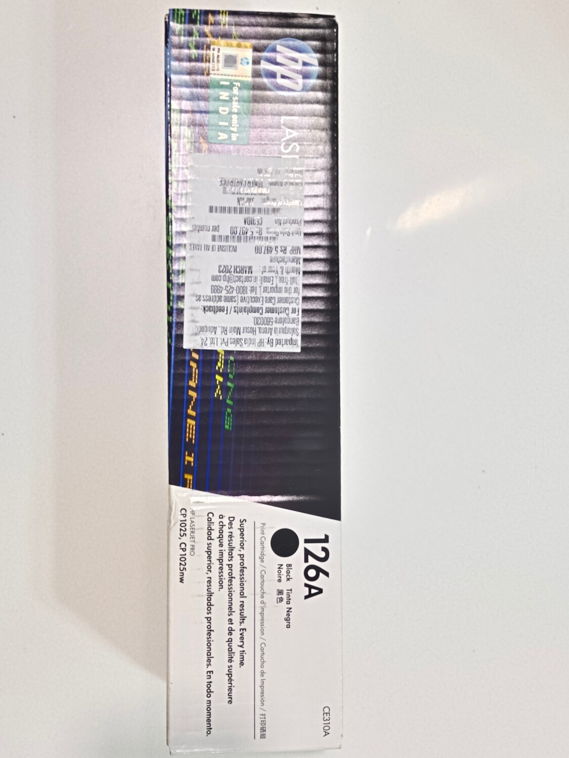 HP CE310A 126A Black Toner Cartridge HP CE310A 126A Black Toner Cartridge