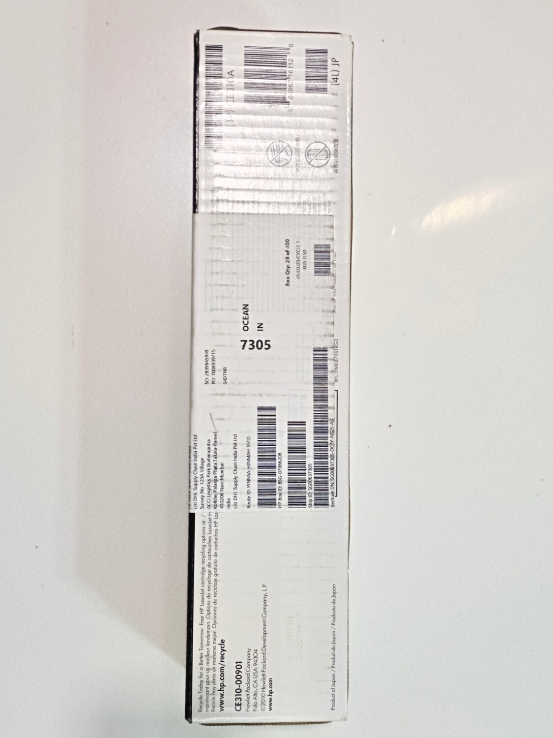 HP CE310A 126A Black Toner Cartridge HP CE310A 126A Black Toner Cartridge