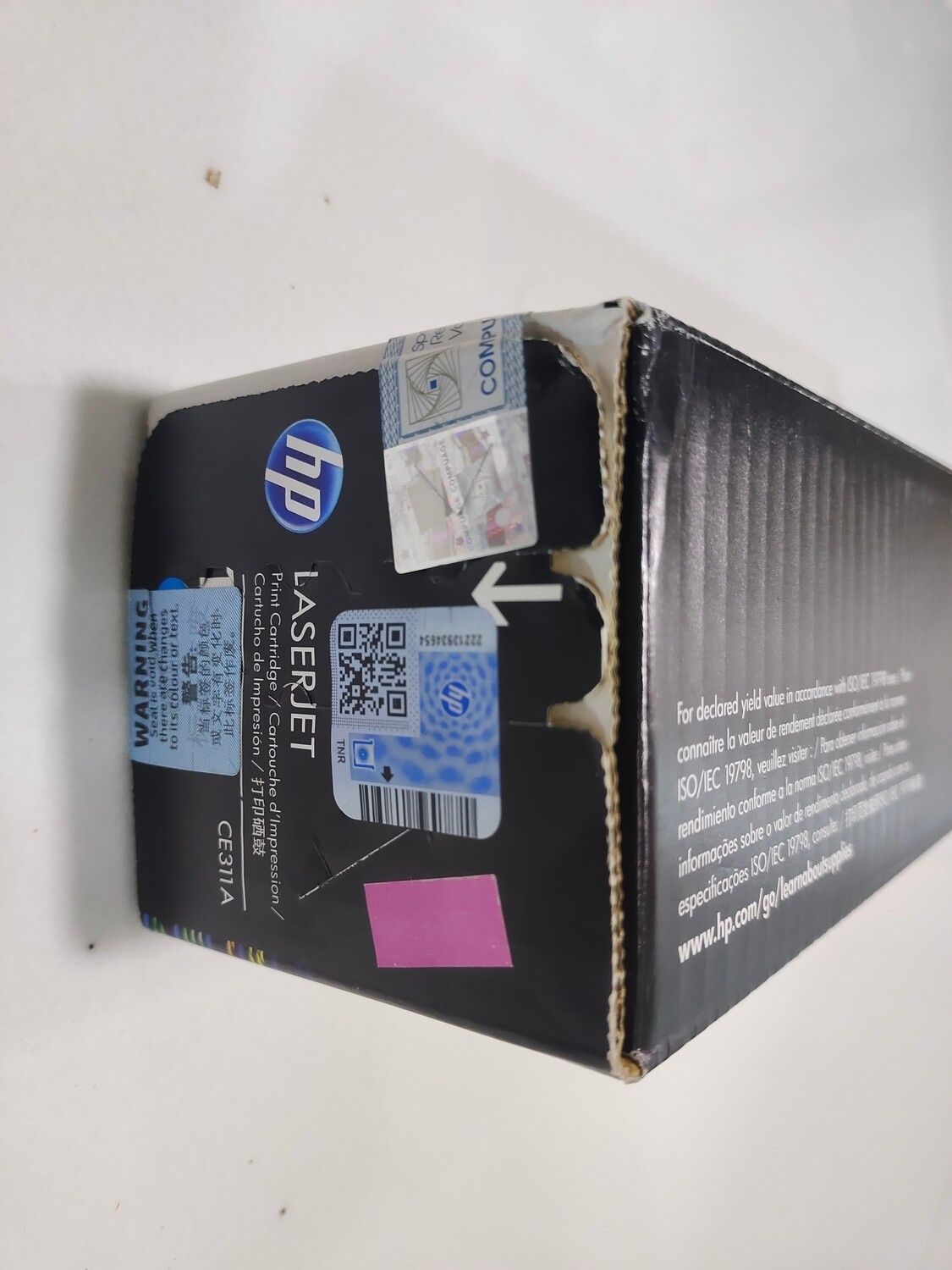 HP CE311A 126A Cyan Toner Cartridge