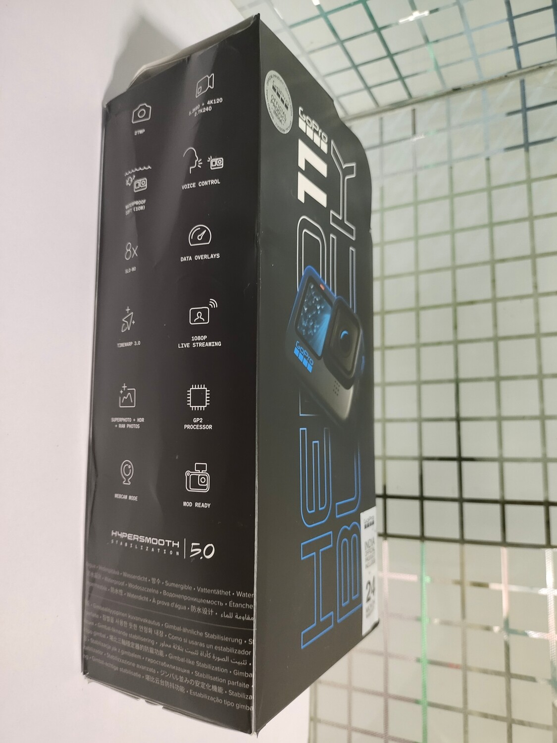 GoPro Hero 11 Waterproof Action Camera, Black