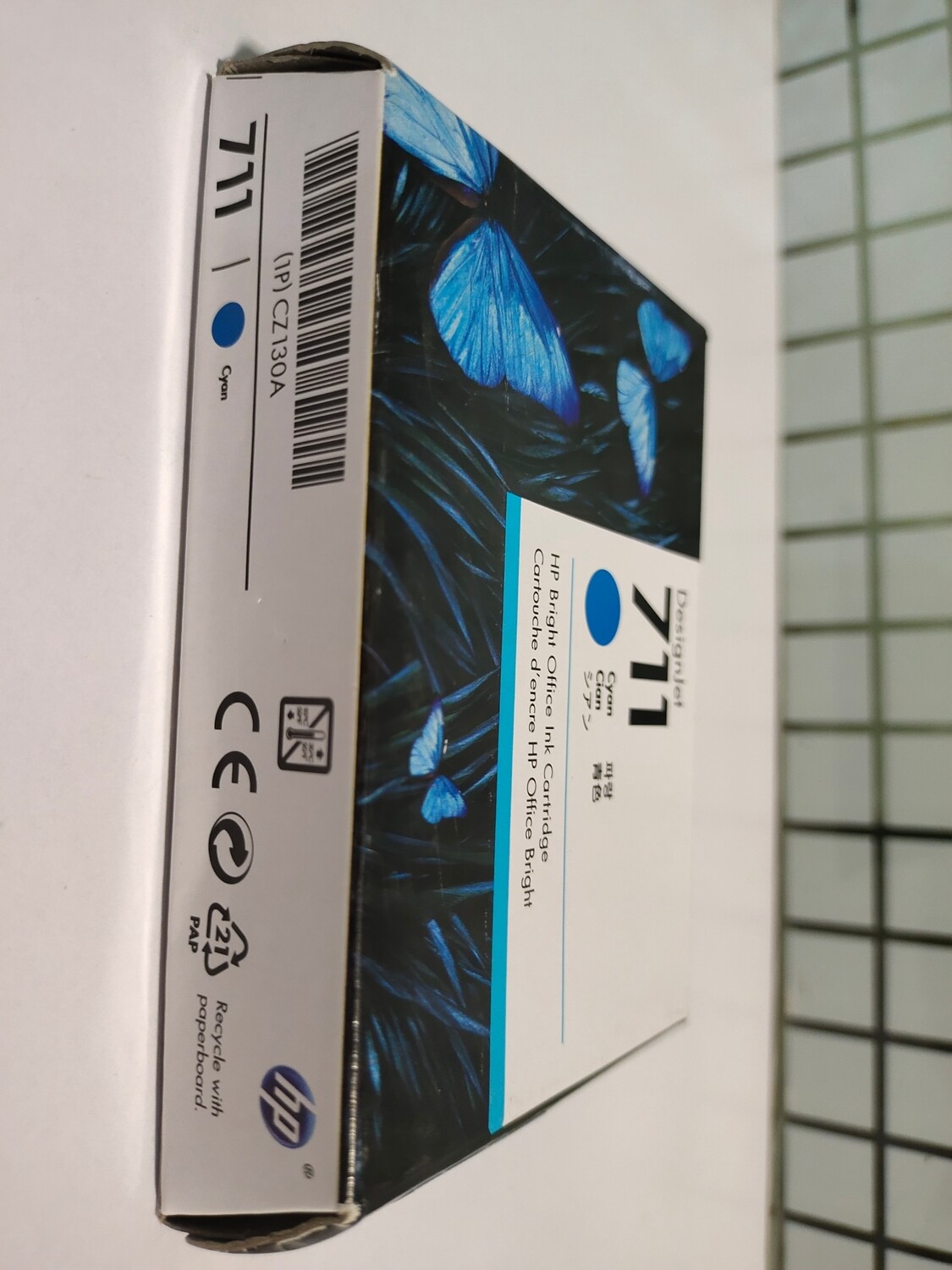HP DesignJet 711 Cyan Ink Cartridge (CZ130AA)