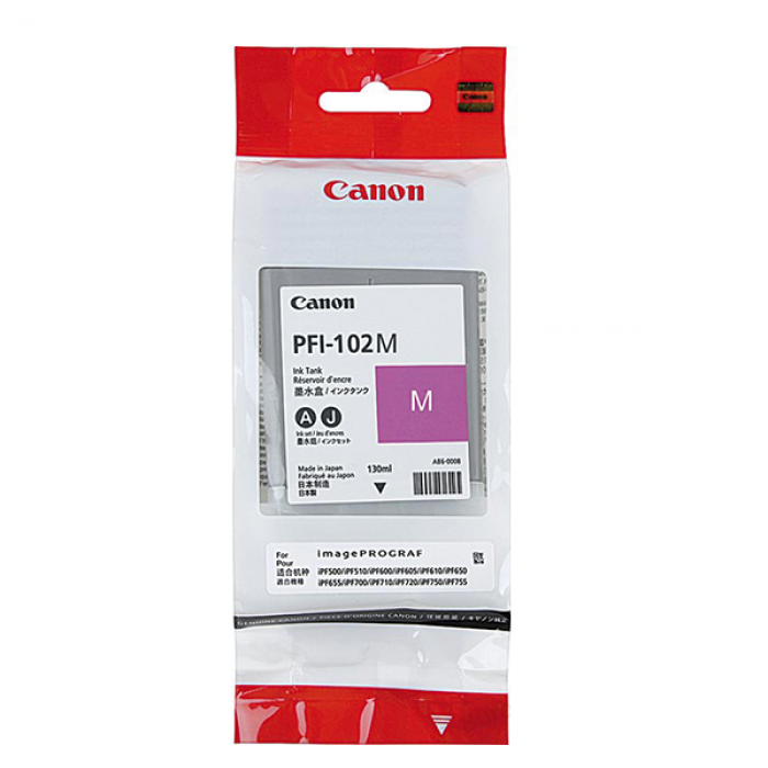 Canon 102 Ink Cartridge, Magenta