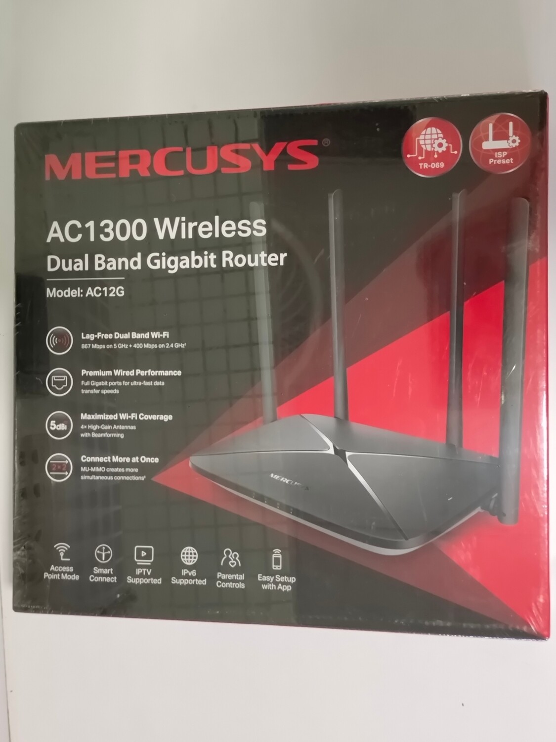 Mercusys AC12G AC1300 Wireless Dual Band Gigabit Router