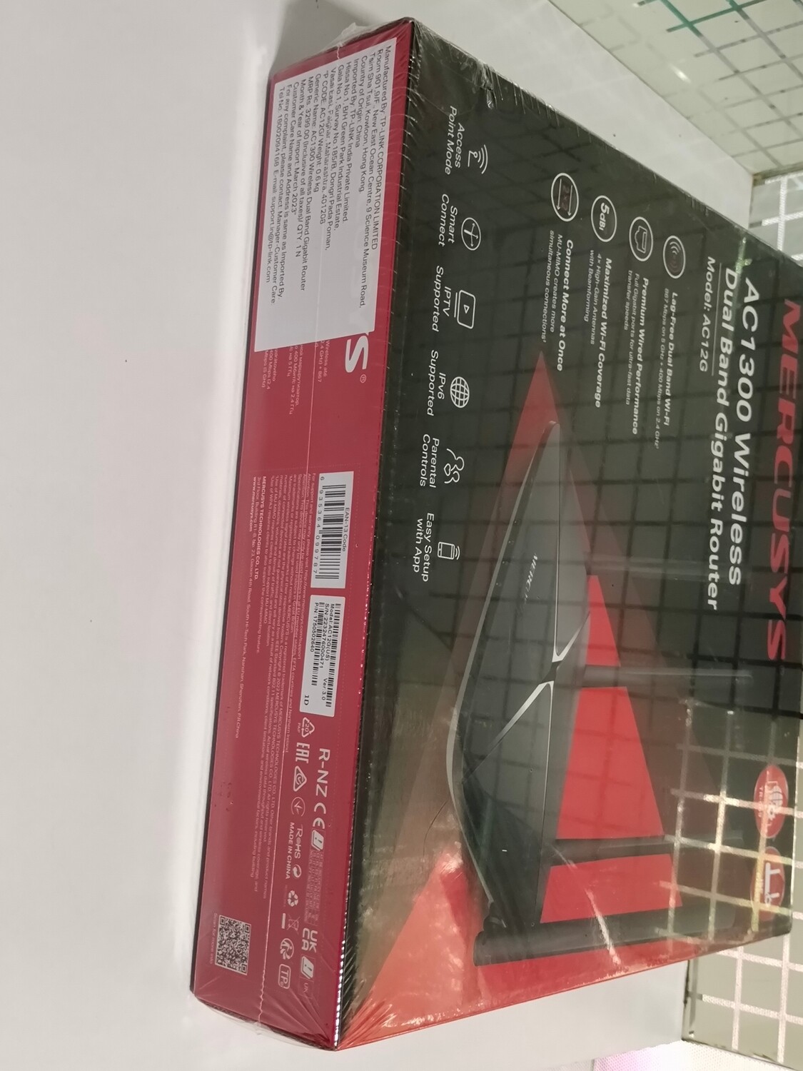 Mercusys AC12G AC1300 Wireless Dual Band Gigabit Router