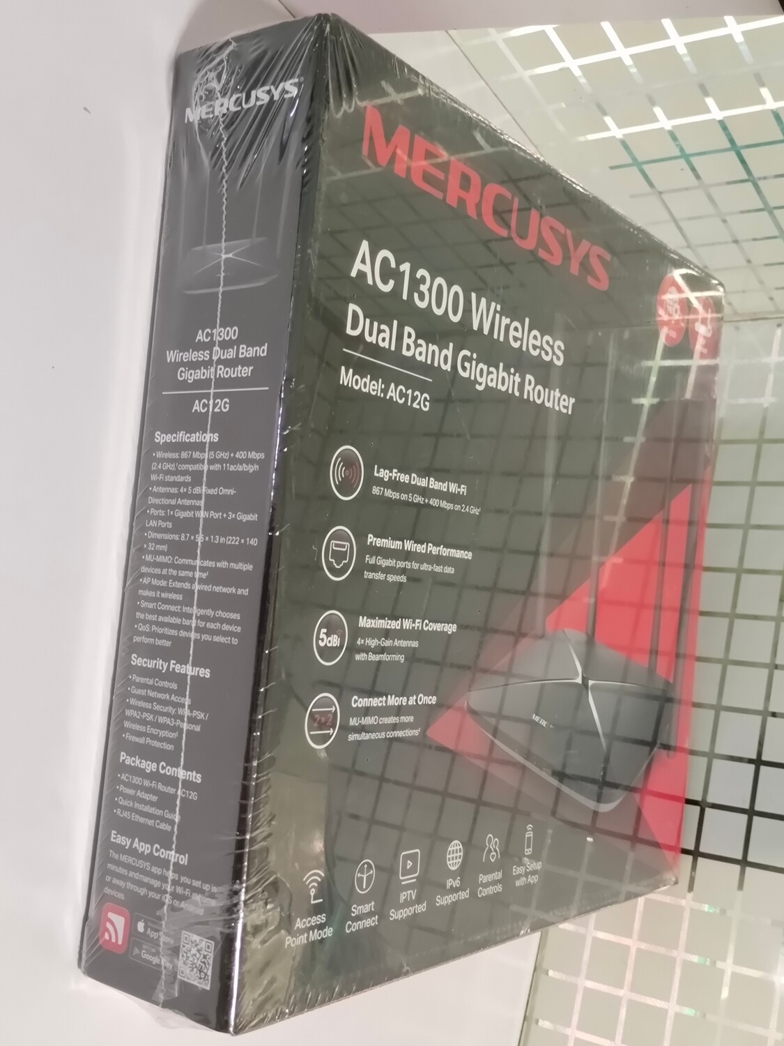 Mercusys AC12G AC1300 Wireless Dual Band Gigabit Router
