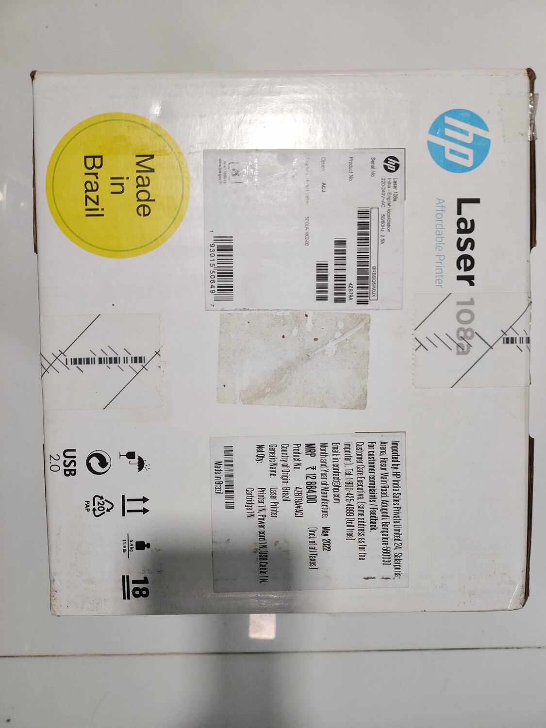 HP Laserjet 108A Monochrome Laser Printer