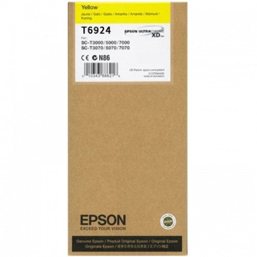Epson T6924 Ink Cartridge, Yellow, 110ml