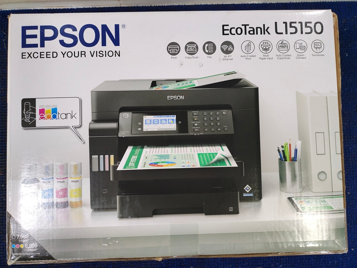 Epson Ecotank L15150 A3 Ink Tank All In One Printer