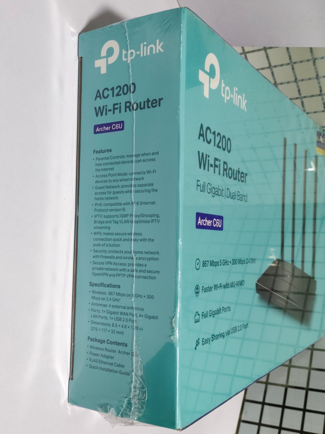 Tp Link Archer C6U AC1200 Wireless Gigabit Router Tp Link Archer C6U AC1200 Wireless Gigabit Router