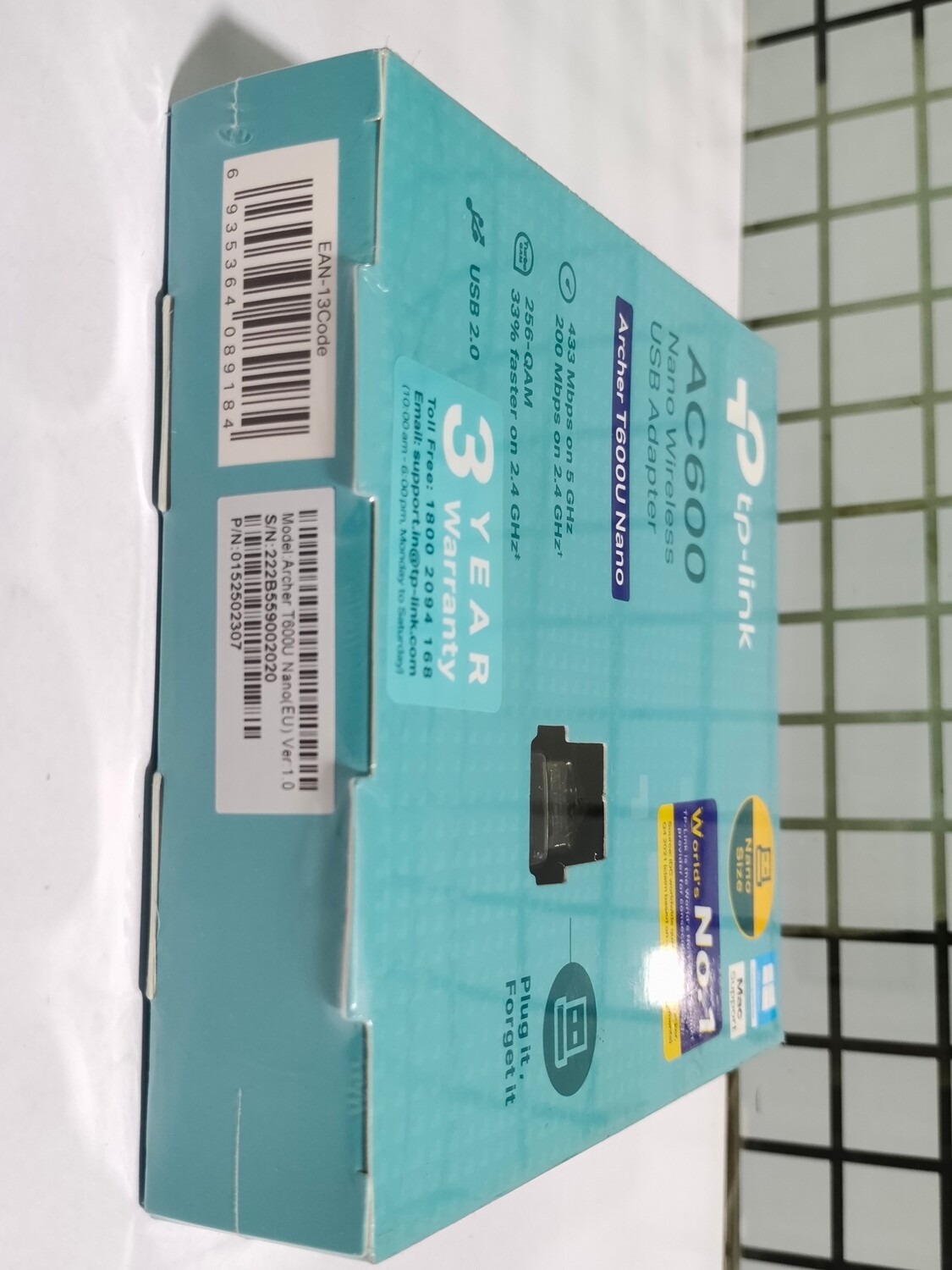 TP-Link Archer T600U NANO AC600 Nano Wireless USB Adapter TP-Link Archer T600U NANO AC600 Nano Wireless USB Adapter