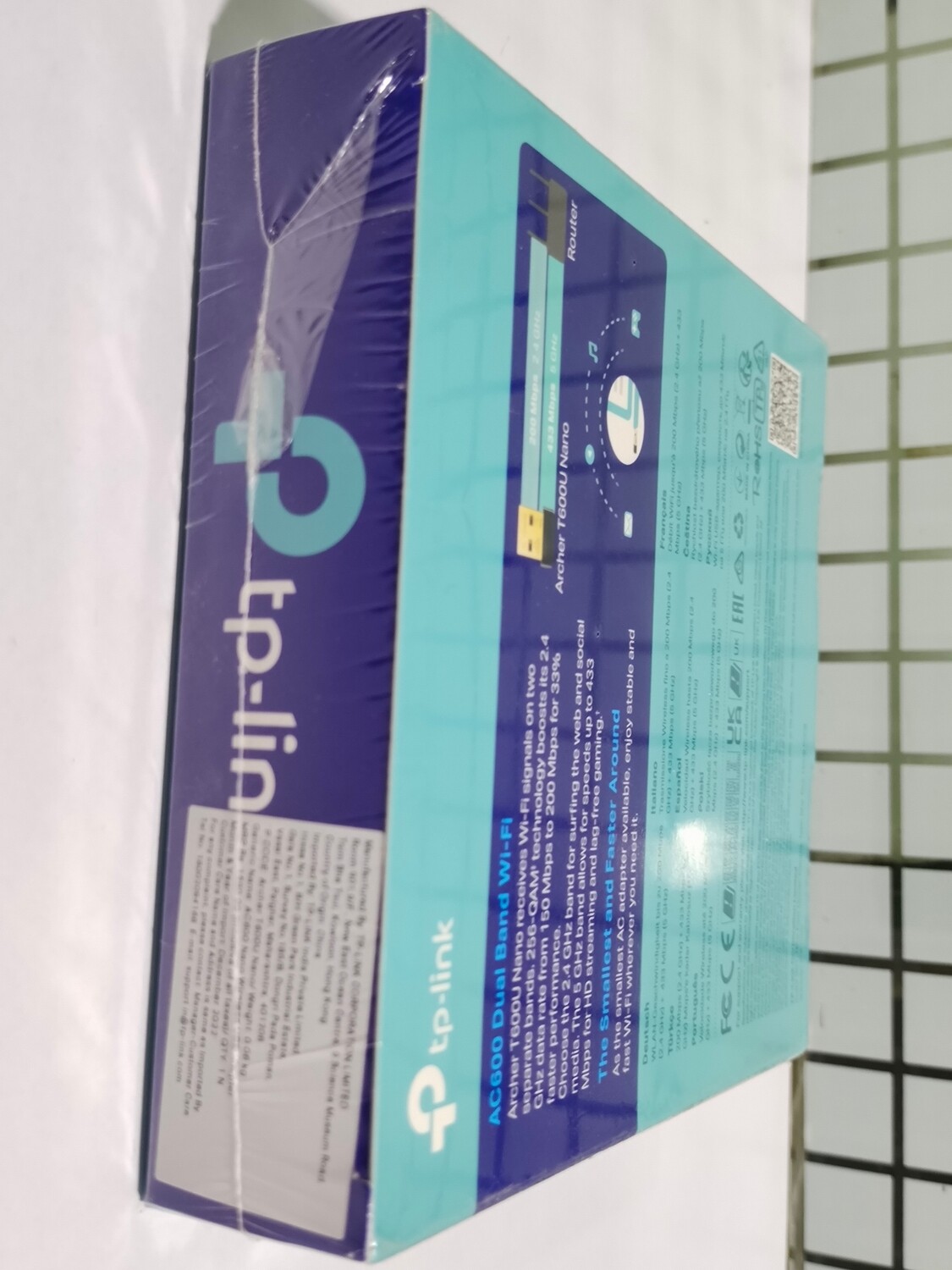 TP-Link Archer T600U NANO AC600 Nano Wireless USB Adapter TP-Link Archer T600U NANO AC600 Nano Wireless USB Adapter