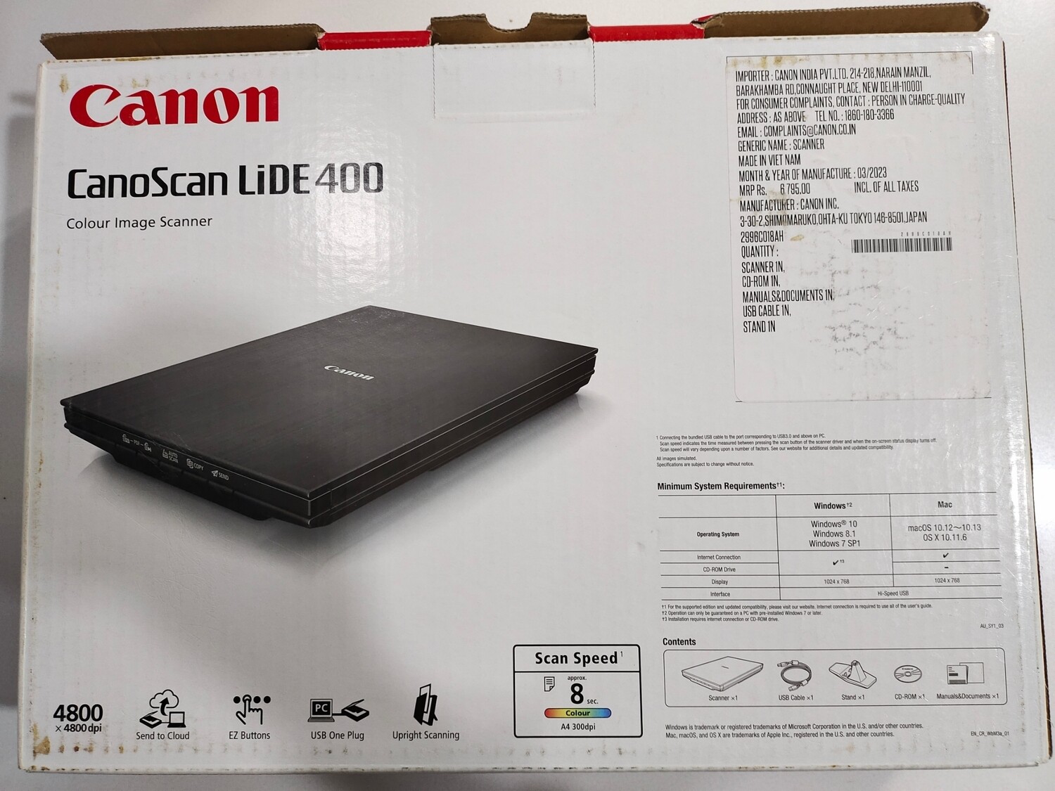 Canon CanoScan Lide 400 Advanced Flatbed Scanner