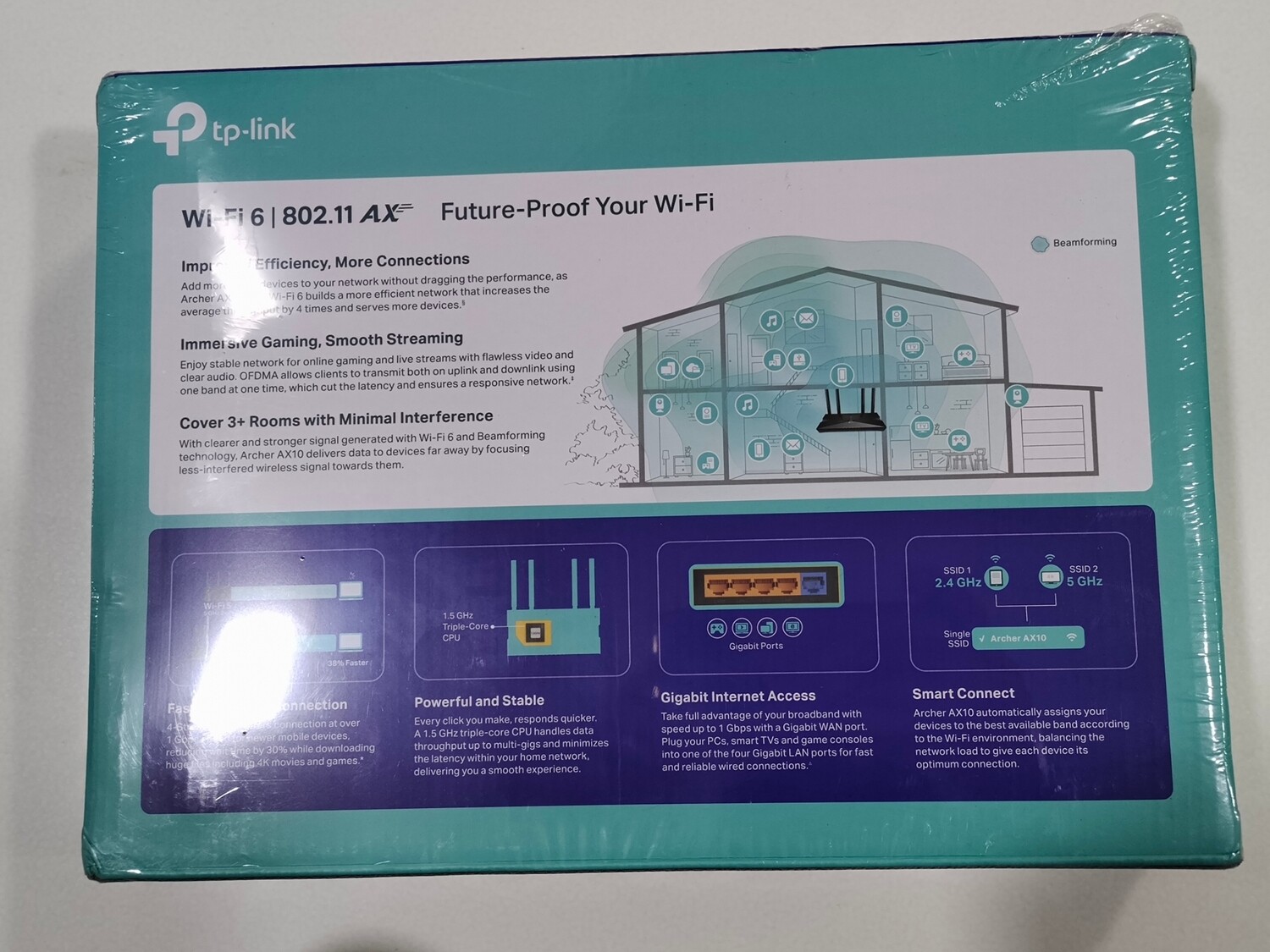 TP Link Archer AX10 AX1500 Wi-Fi 6 Router TP Link Archer AX10 AX1500 Wi-Fi 6 Router