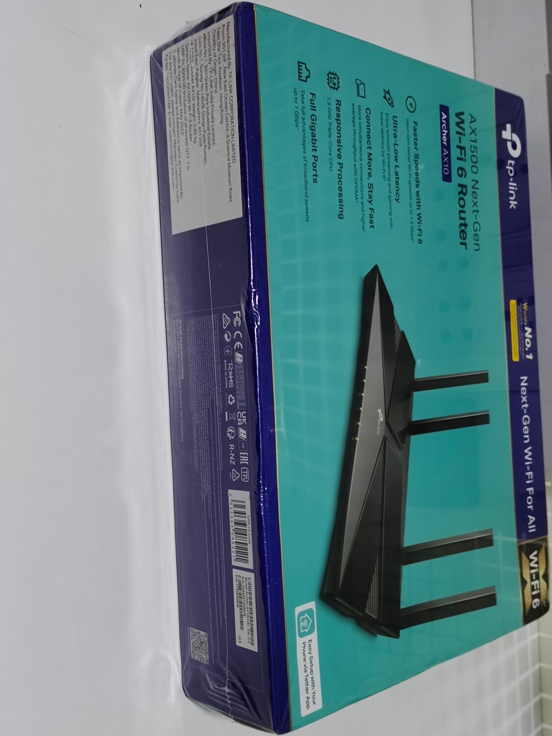 TP Link Archer AX10 AX1500 Wi-Fi 6 Router TP Link Archer AX10 AX1500 Wi-Fi 6 Router