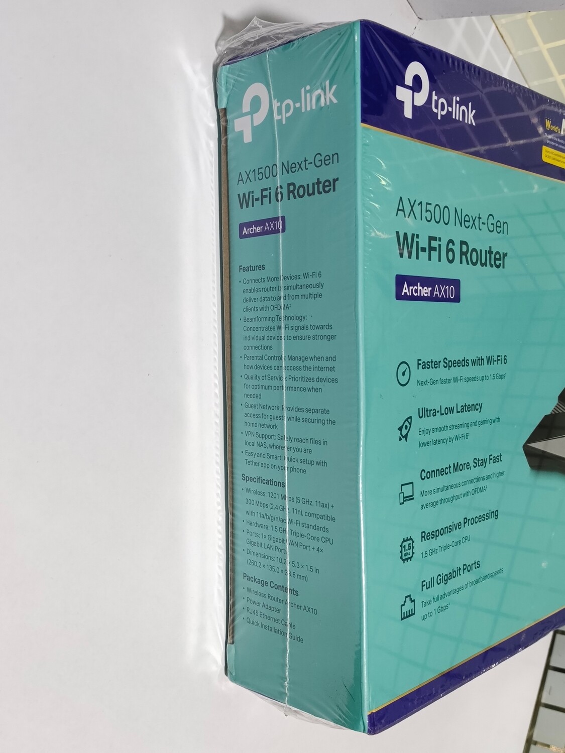 TP Link Archer AX10 AX1500 Wi-Fi 6 Router TP Link Archer AX10 AX1500 Wi-Fi 6 Router