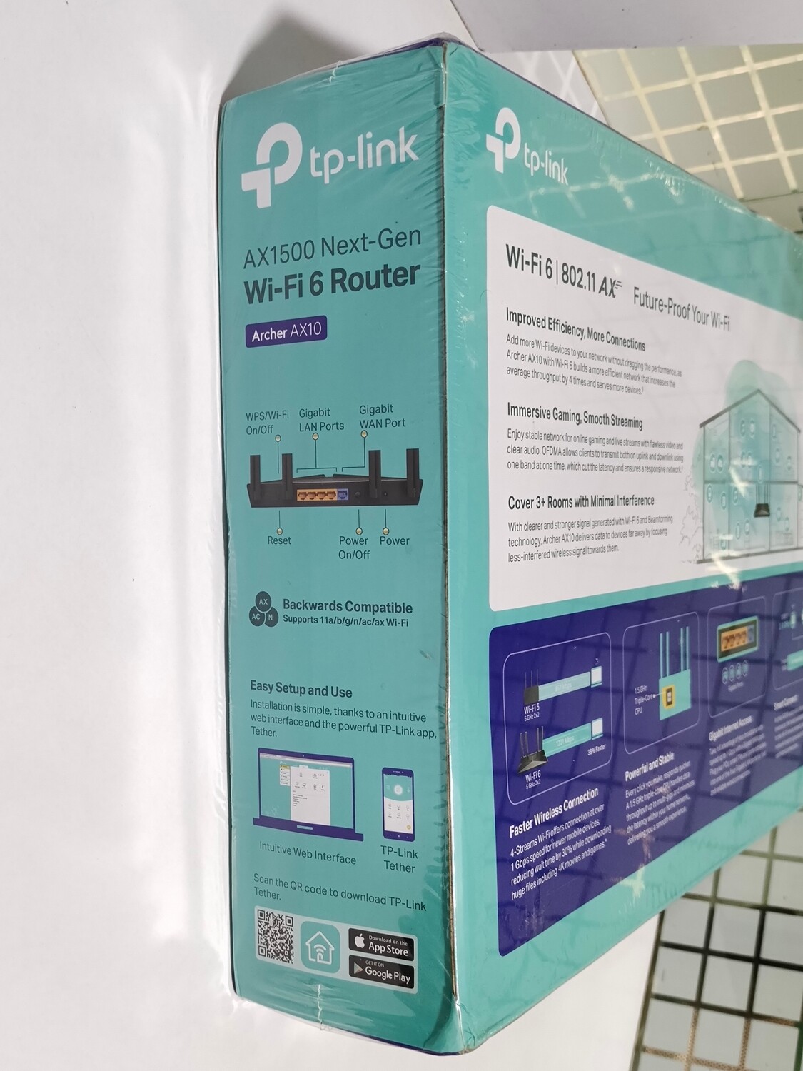 TP Link Archer AX10 AX1500 Wi-Fi 6 Router TP Link Archer AX10 AX1500 Wi-Fi 6 Router