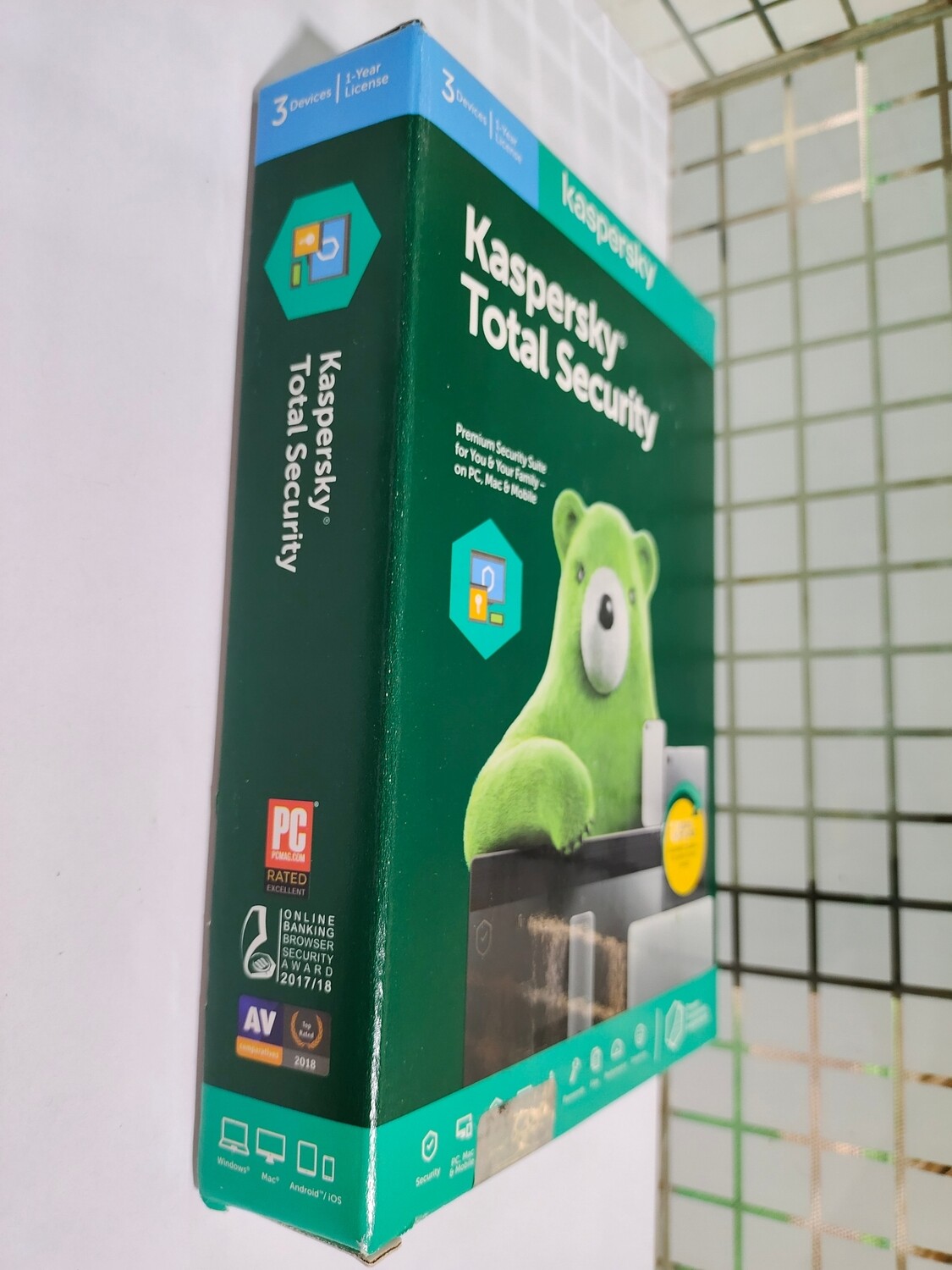 (Renewal) 3 User, 1 Year, Kaspersky Total Security