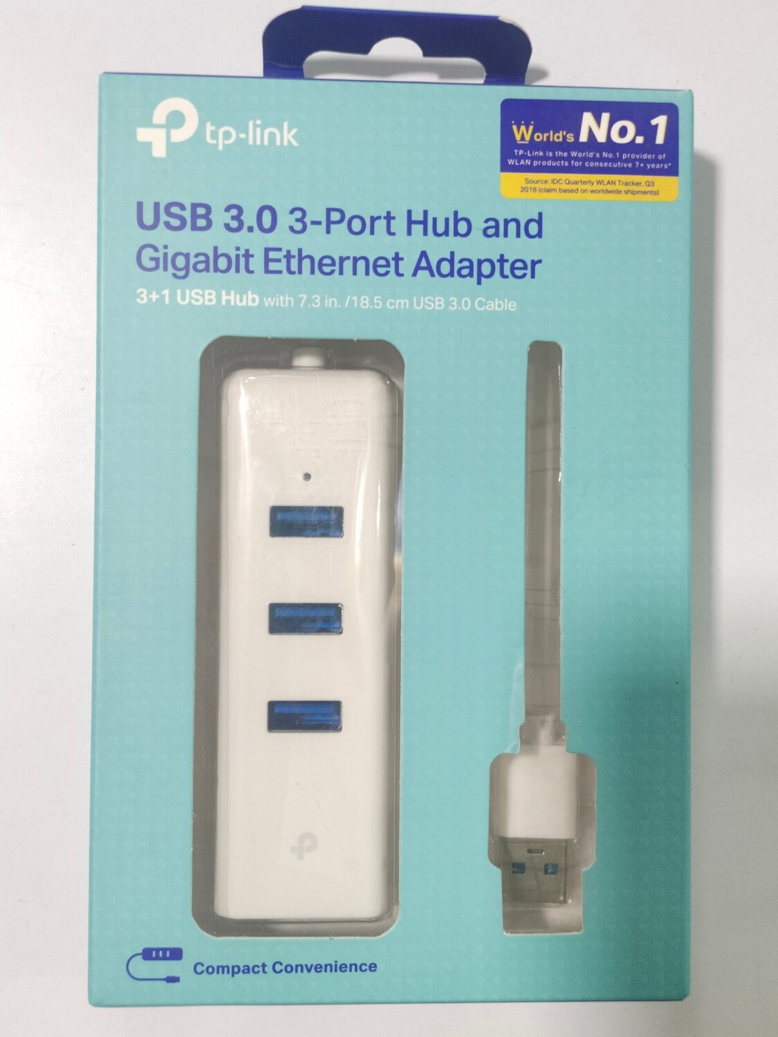 Tp-link UE330 Adaptador USB a RJ45 + 3 Puertos USB
