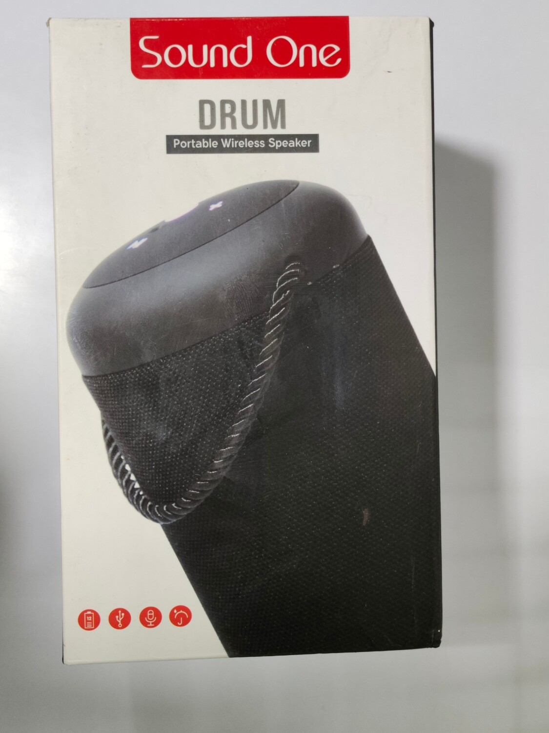 Sound One Bluetooth Speaker-Drum-Blue Sound One Bluetooth Speaker-Drum-Blue