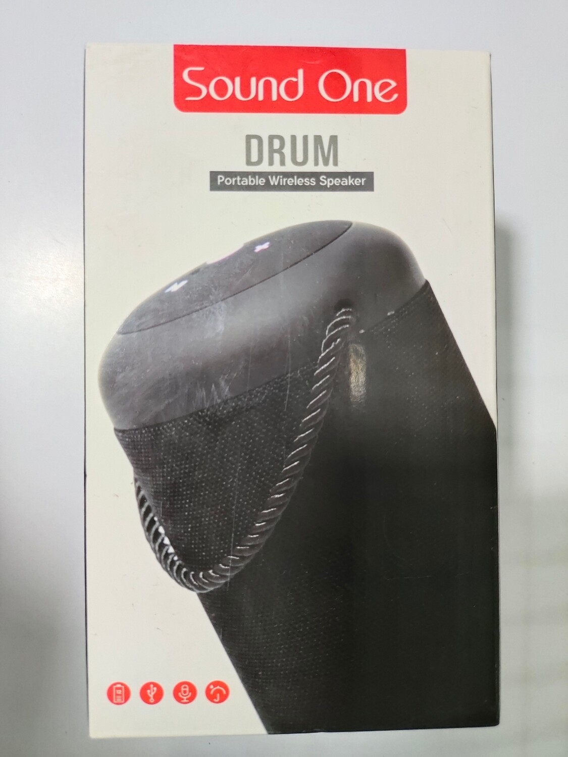 Sound One Bluetooth Speaker-Drum-Black Sound One Bluetooth Speaker-Drum-Black