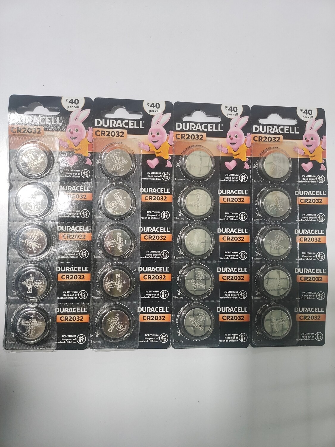 Duracell CR2032 Chhota Power Coins (Pack of 10-battery)