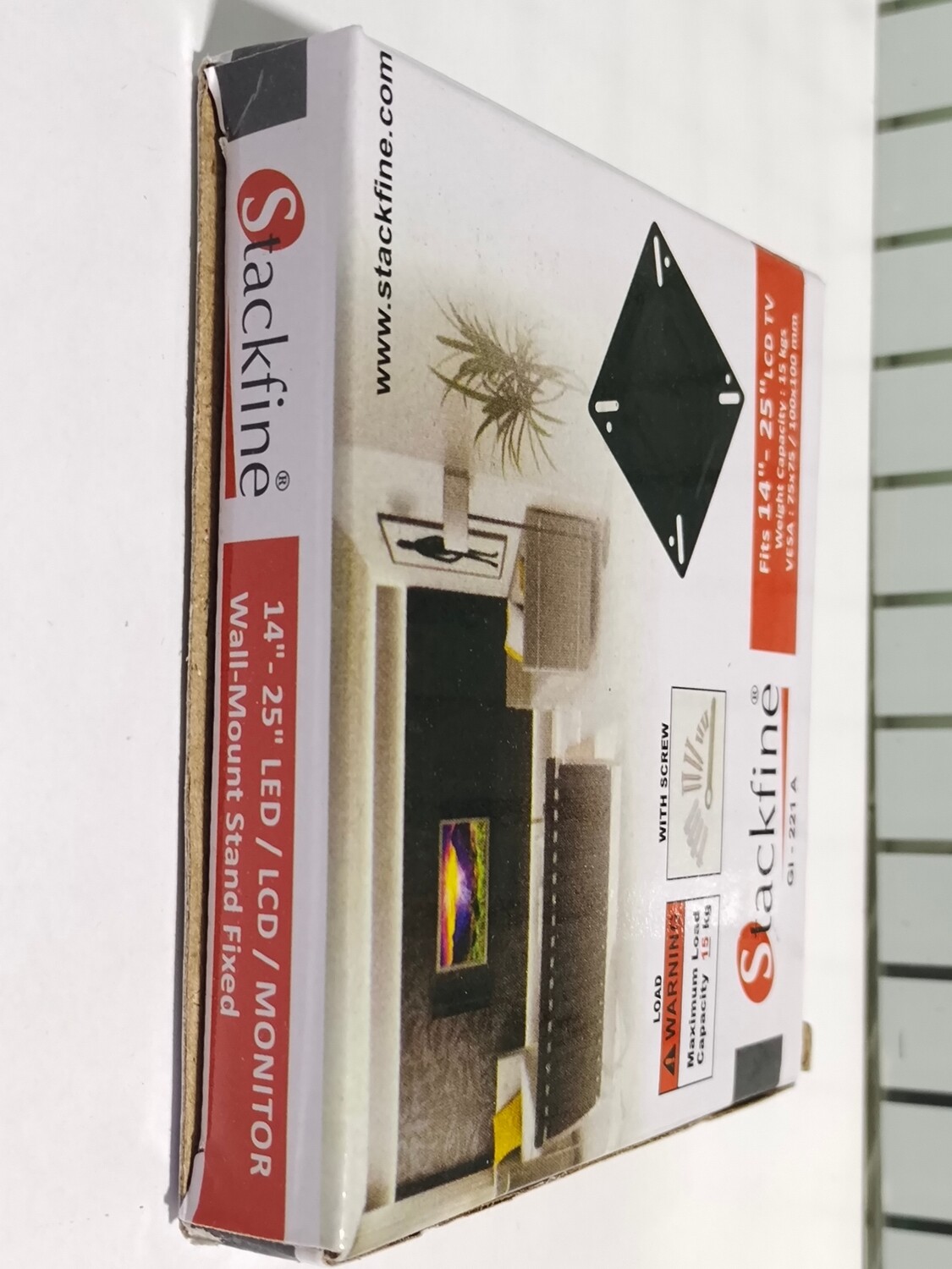 Stackfine 14 to 25 Wall Mount for LCD, LED, TV, 221A, Fix