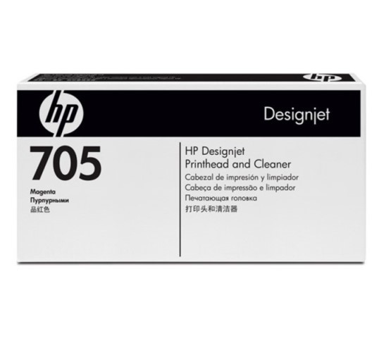 HP 705 Magenta & Cleaner Printhead, CD955A