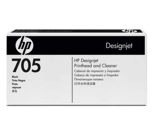 HP 705 Black & Cleaner Printhead, CD953A