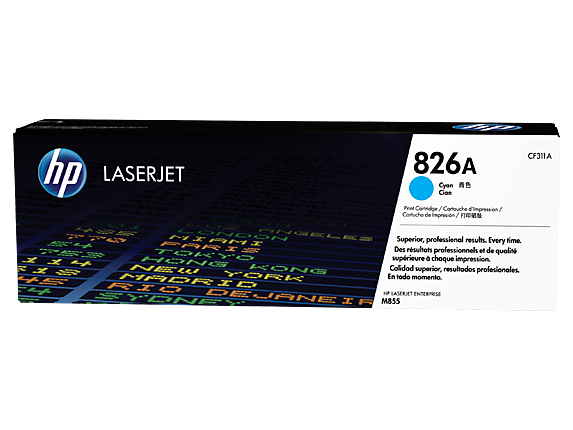 HP 826A Cyan Toner Cartridge