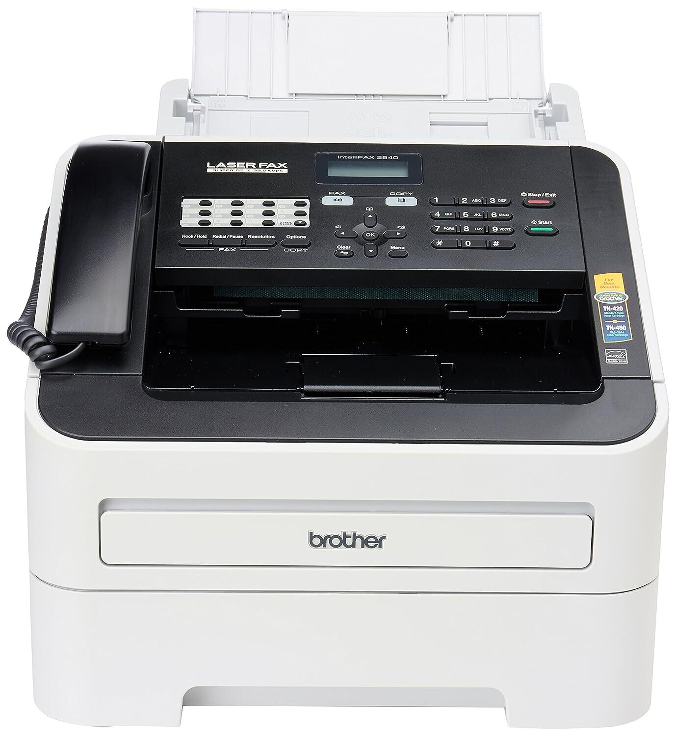 Brother FAX-2840 Monochrome Laser Printer with Copy & Fax Brother FAX-2840 Monochrome Laser Printer with Copy & Fax