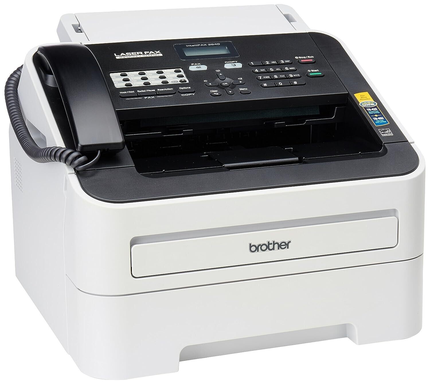 Brother FAX-2840 Monochrome Laser Printer with Copy & Fax