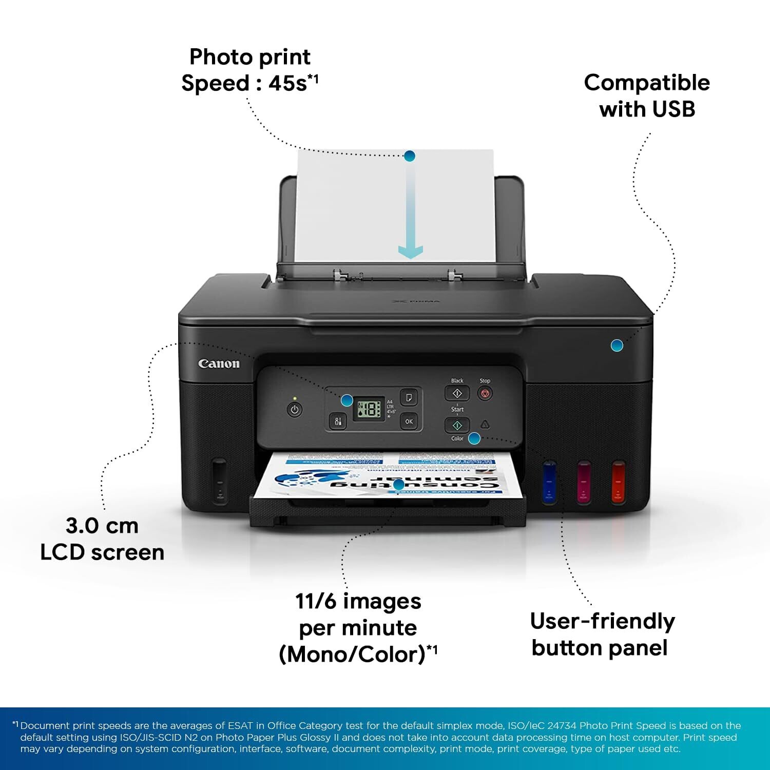 Canon PIXMA G2770 All-in-one Ink tank Printer