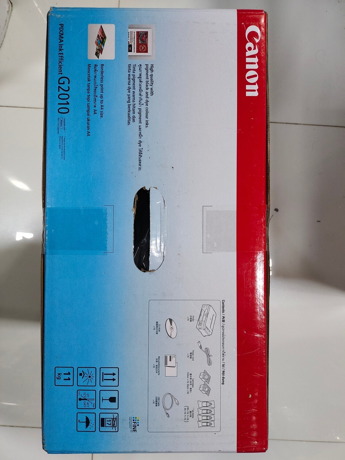 Canon Pixma G2010 Multifunction Color Ink Tank Printer