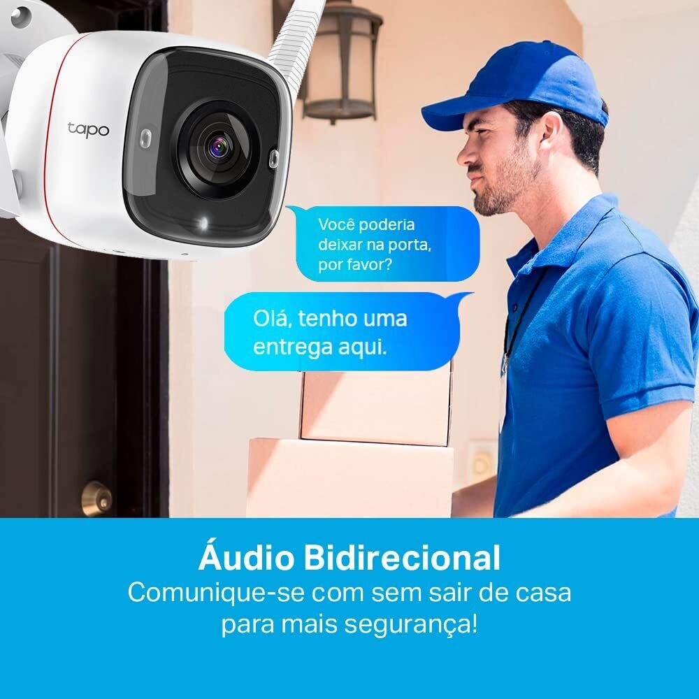 TP-Link Tapo C320Ws Outdoor CCTV Security Wi-Fi Smart Camera TP-Link Tapo C320Ws Outdoor CCTV Security Wi-Fi Smart Camera