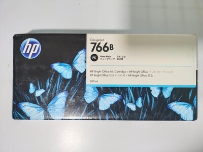 HP DesignJet 766 / 766B Ink Cartridge, Photo Black, 300ml