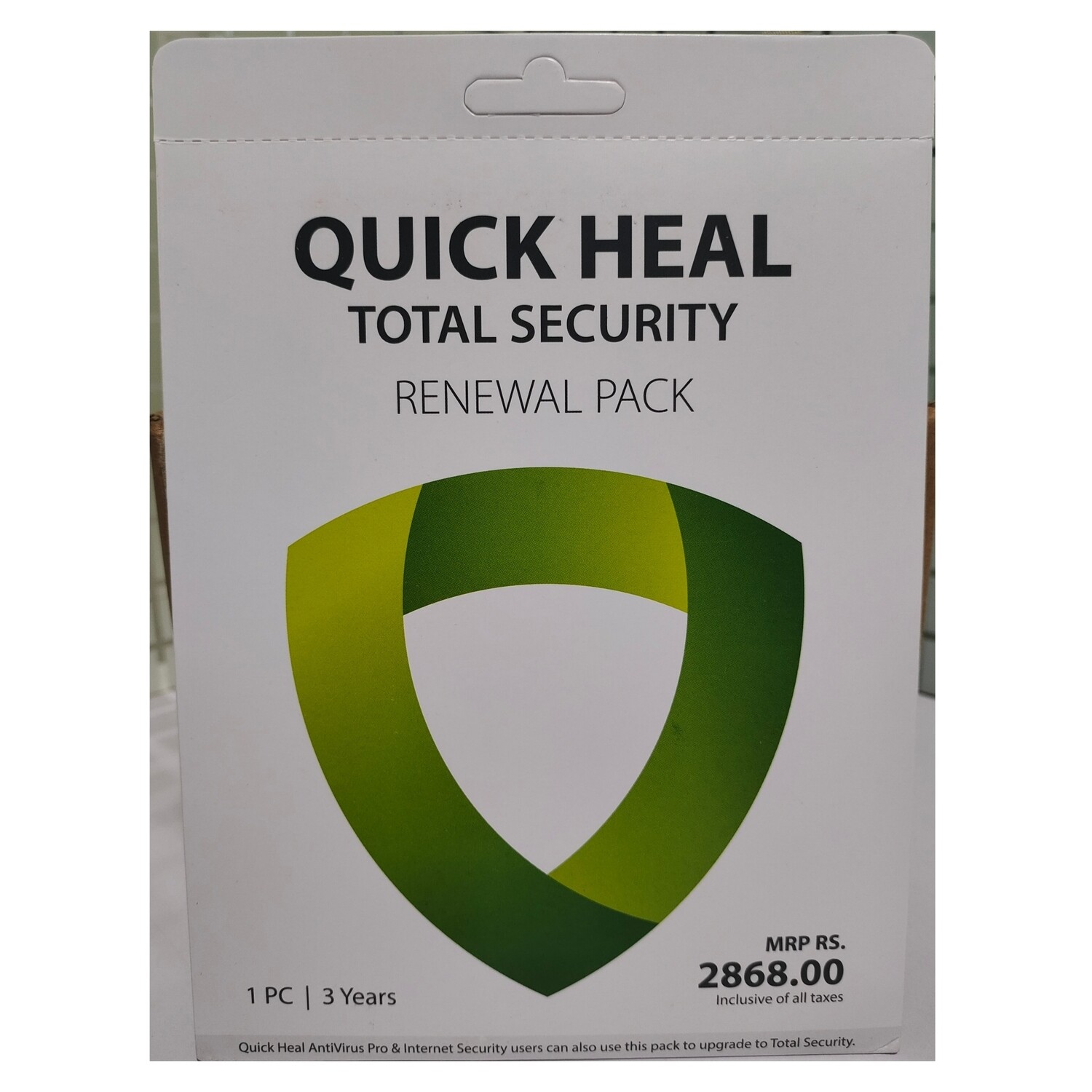 Renewal, 1 User, 3 Year, Quick Heal Total Security