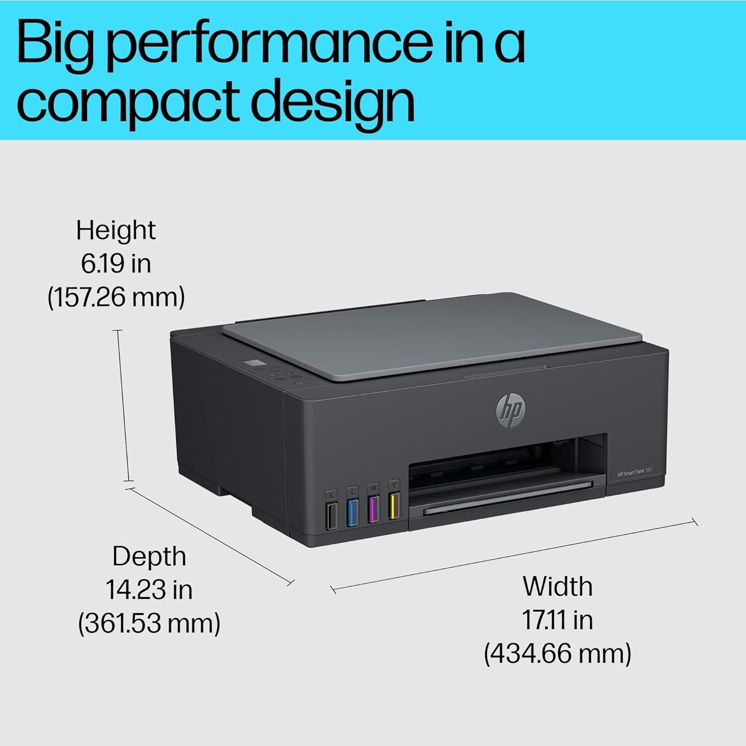 HP Smart Tank 581 AIO WiFi Colour Printer