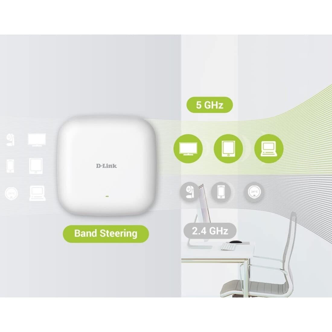 D-Link DAP-X2810 Nuclias Connect AX1800 Wi-Fi 6 Access Point D-Link DAP-X2810 Nuclias Connect AX1800 Wi-Fi 6 Access Point
