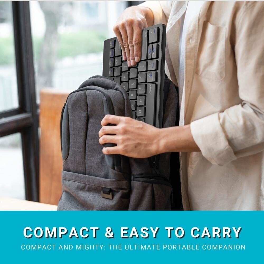 Rapoo 8000M Multi-Mode Keyboard and Mouse