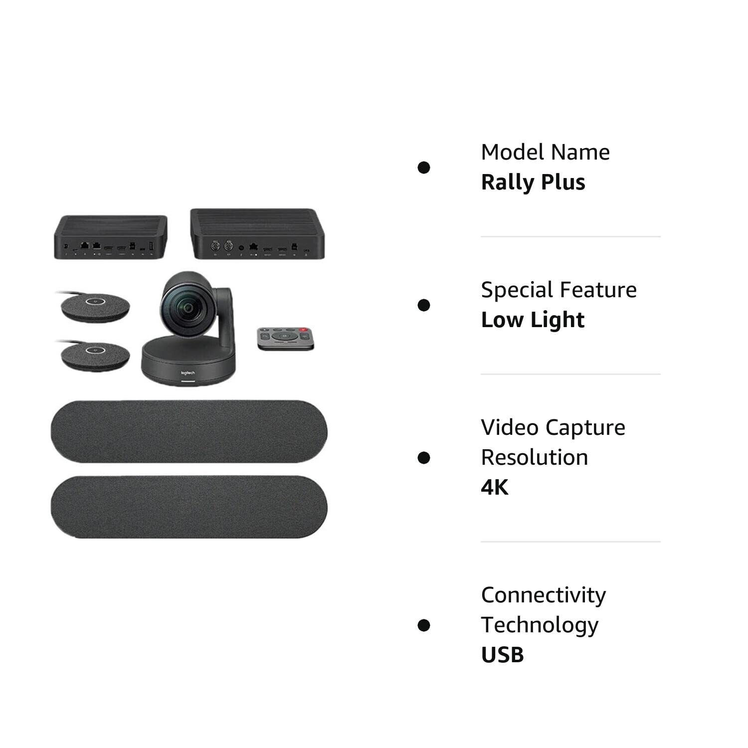 Logitech Rally Plus Video Conferencing Camera System