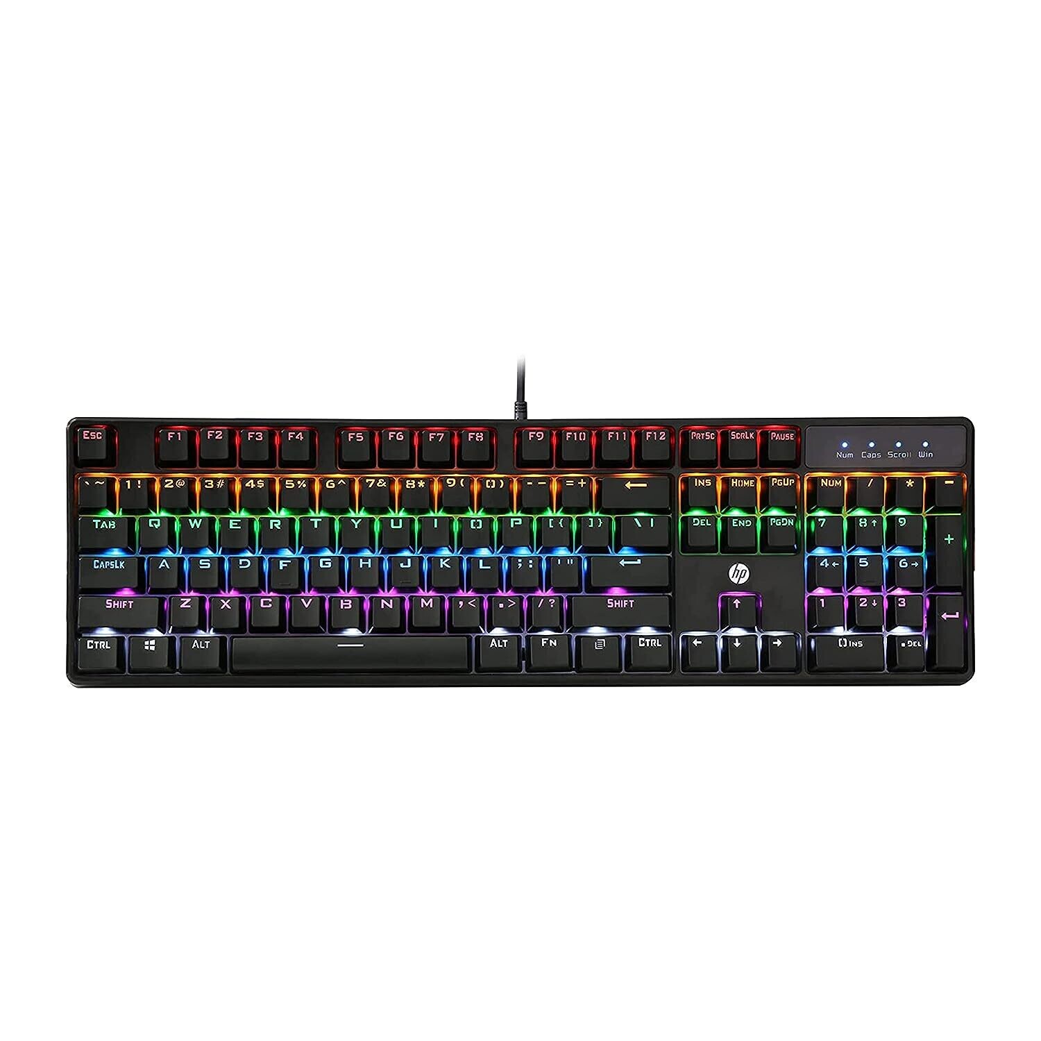 HP GK320 Wired RGB Backlight Mechanical Gaming Keyboard