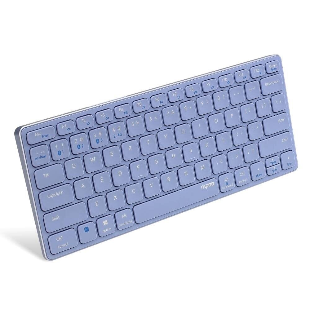 Rapoo E9050 C-Type Wireless Multi-Device (4 Devices) Keyboard purple